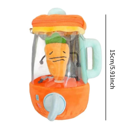 Rotating Carrot Plush Toy