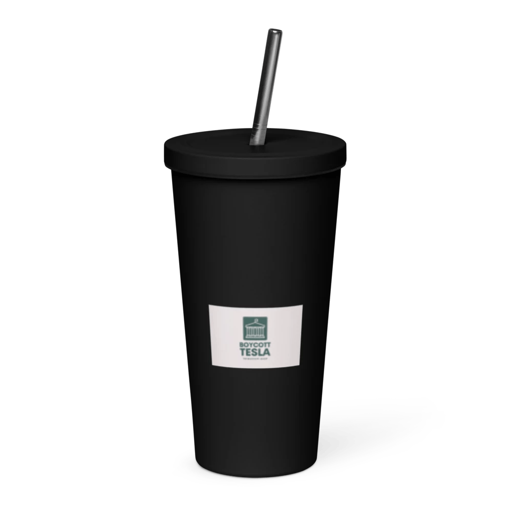 Thermal Cup with Straw - Catch Cards