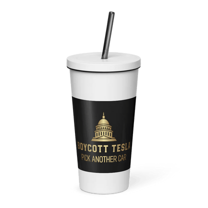 Thermal Cup with Straw - Catch Cards