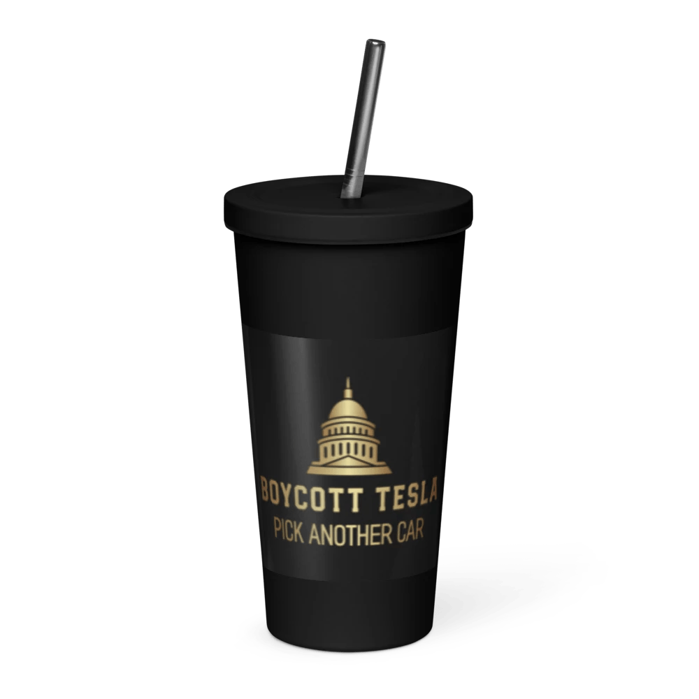 Thermal Cup with Straw - Catch Cards