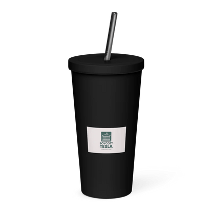 Thermal Cup with Straw - Catch Cards