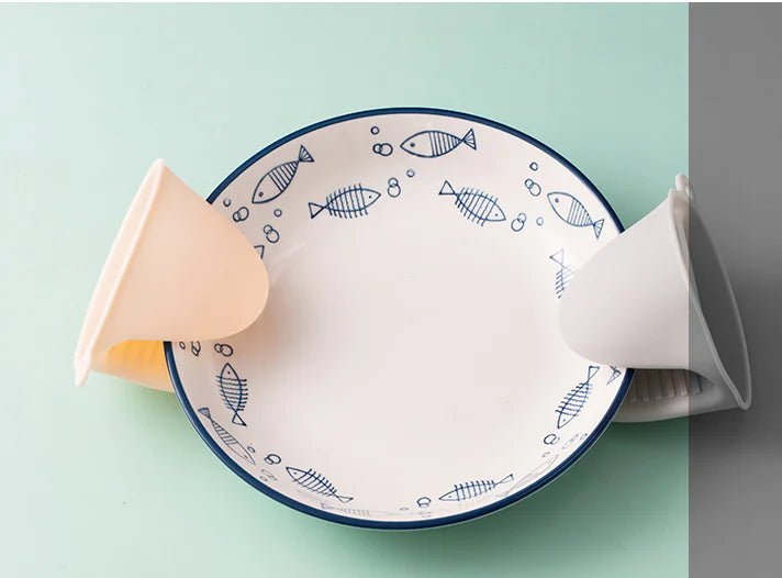 Thick Silicone Oven Gloves - Catch Cards