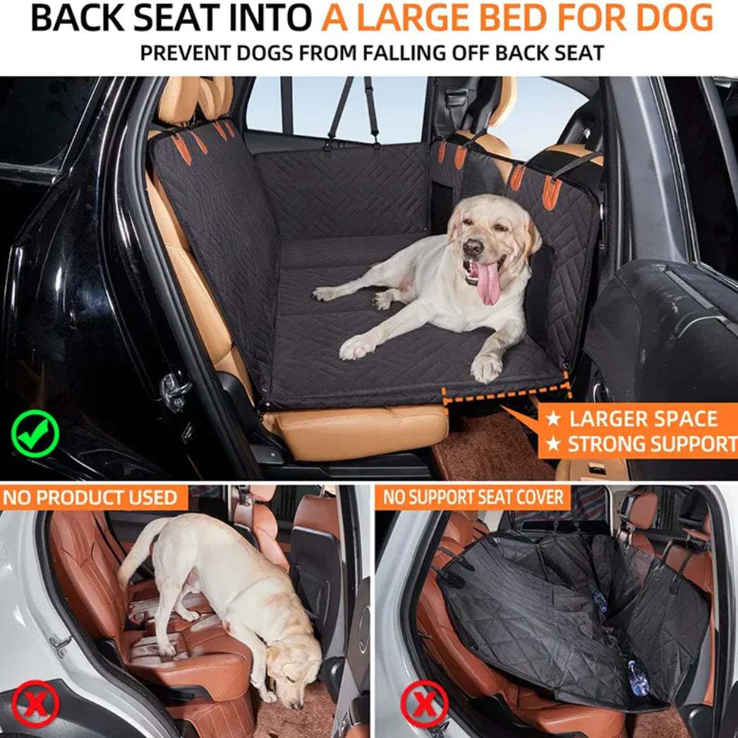 Waterproof and Durable Car Dog Bed for Pets WEM Support (www.WEM.support)