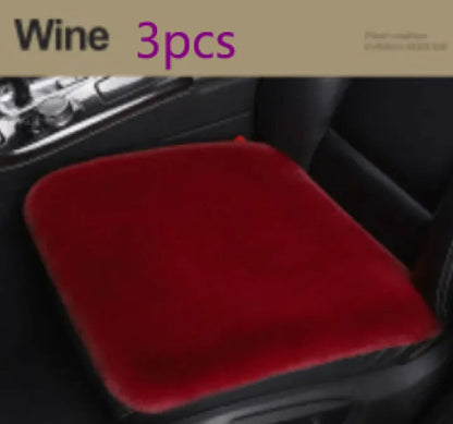 Car Seat Winter Plush Cushion WEM Support (www.WEM.support)