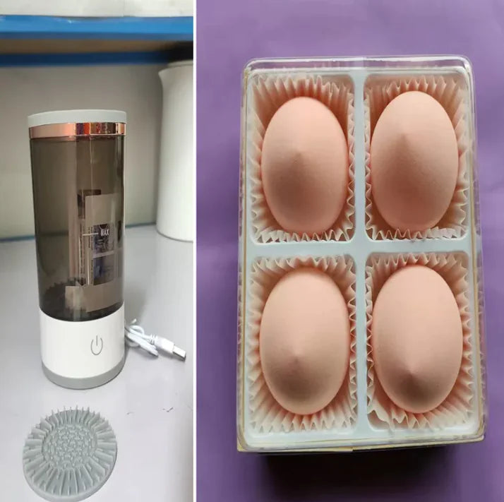 Women Eye Shadow Brush Cleaning Tool WEM Support (www.WEM.support)