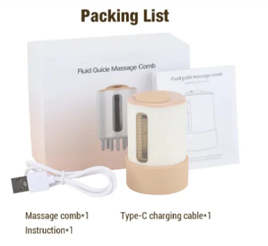 Red Light Vibration Massage Comb WEM Support (www.WEM.support)