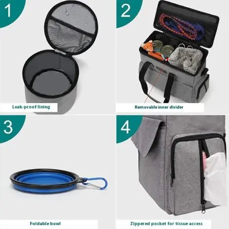 Tote Pet Travel Bag - Catch Cards