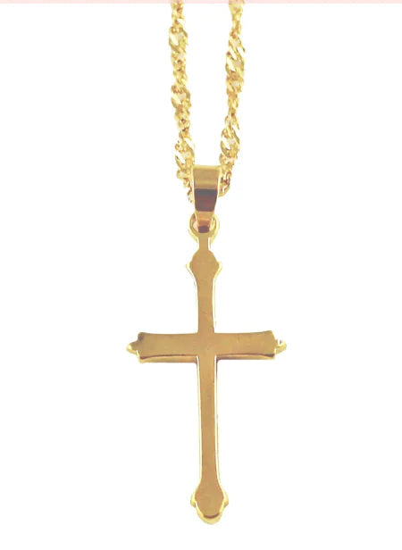 Trait Cross Necklace WEM Support (www.WEM.support)