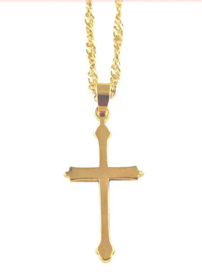 Trait Cross Necklace WEM Support (www.WEM.support)