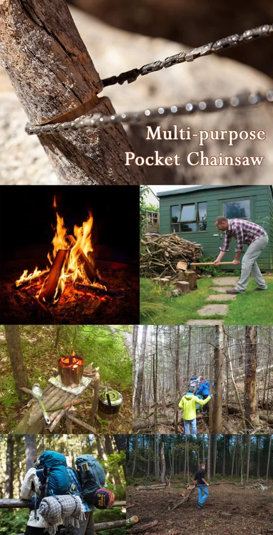 Tragbare Taschen - Kettensäge für Gartenarbeit - Catch Cards