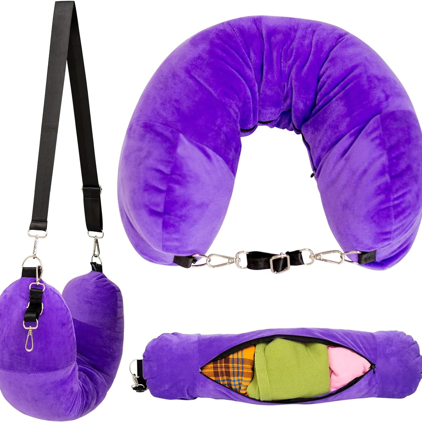 Travel Flex U - Shaped Neck Pillow - Catch Cards