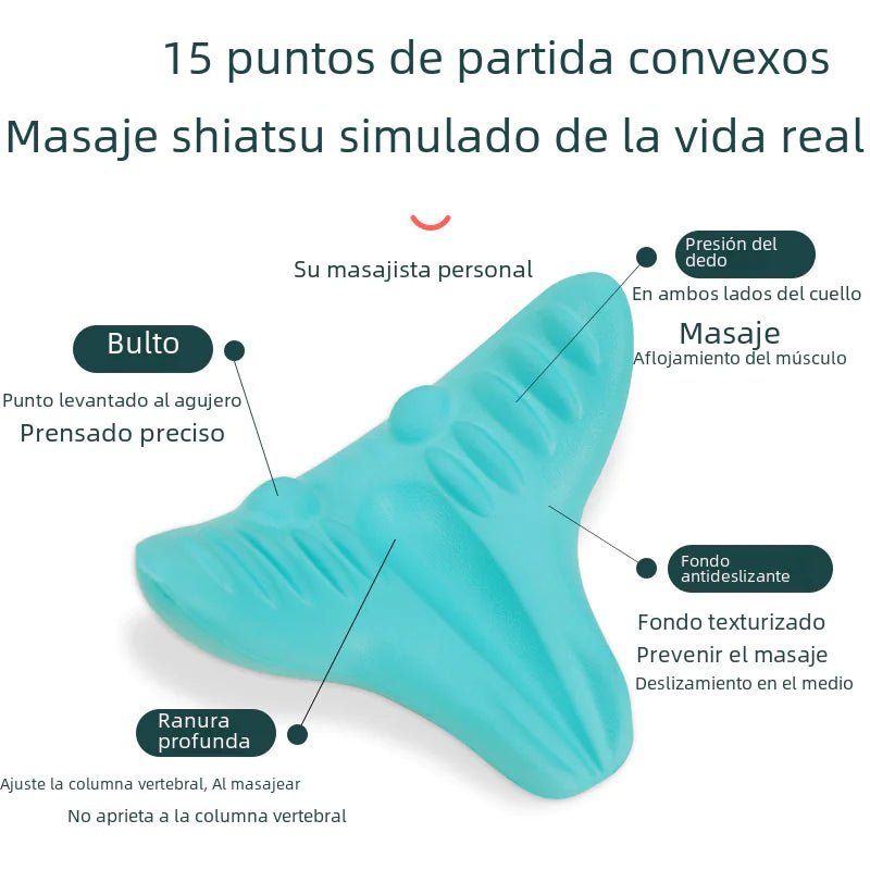 Travesseiro de Tração e Massagem Cervical - Catch Cards