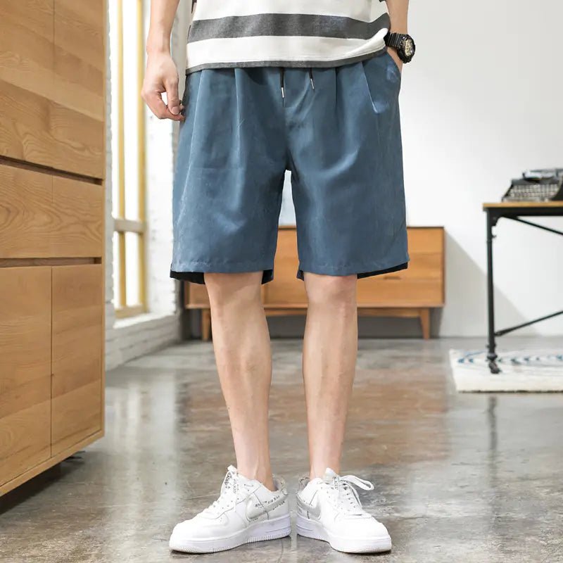 Trendy Loose Korean Style Five - Point Pants - Catch Cards