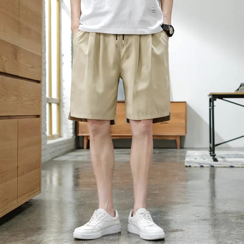 Trendy Loose Korean Style Five - Point Pants - Catch Cards