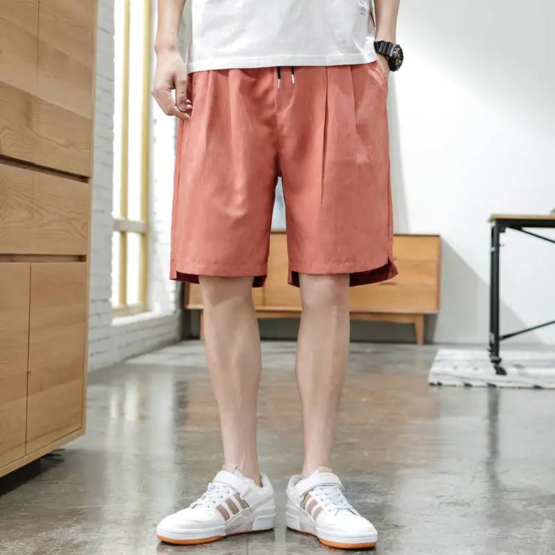Trendy Loose Korean Style Five - Point Pants - Catch Cards
