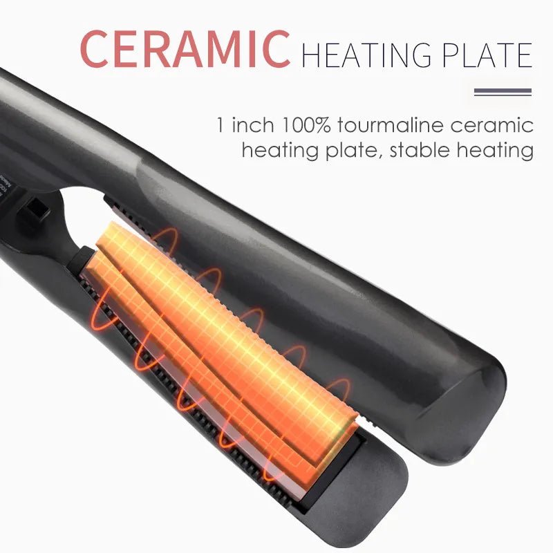 Twisted Curling Comb And Straightener Dual Purpose - Catch Cards