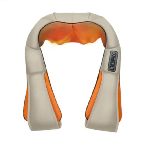 U - Shape Shiatsu Massager with Infrared Heating - Catch Cards