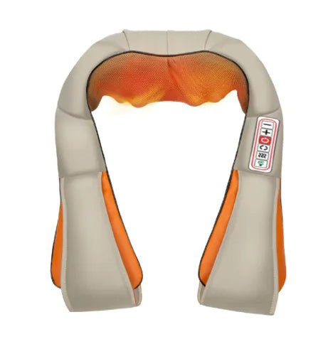U - Shape Shiatsu Massager with Infrared Heating - Catch Cards