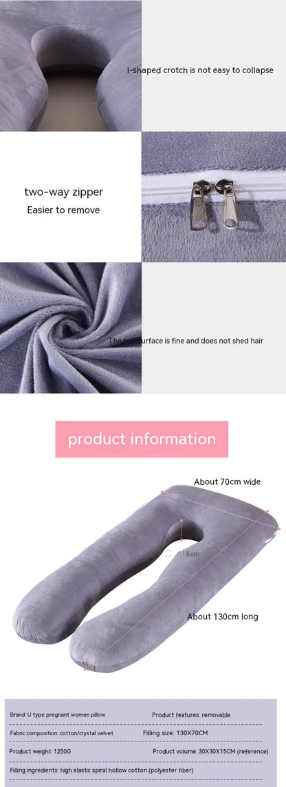 U - Shaped Pregnant Women Pillow - Catch Cards
