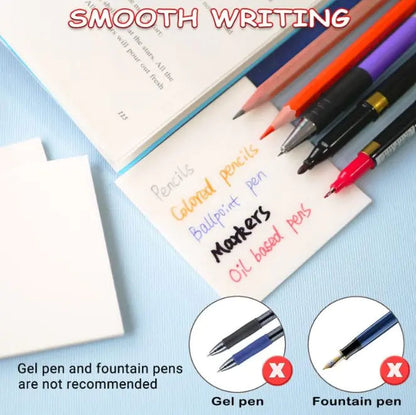 Transparent Note Sticker WEM Support (www.WEM.support)