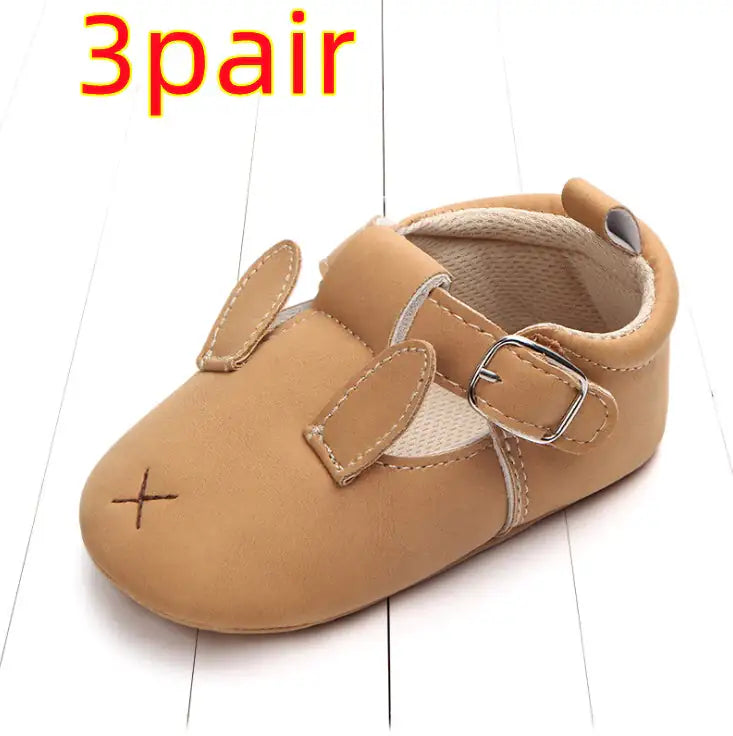 Spring and autumn cartoon animal baby shoes matte leather non-slip soft bottom baby shoes wholesale 0884 WEM Support (www.WEM.support)