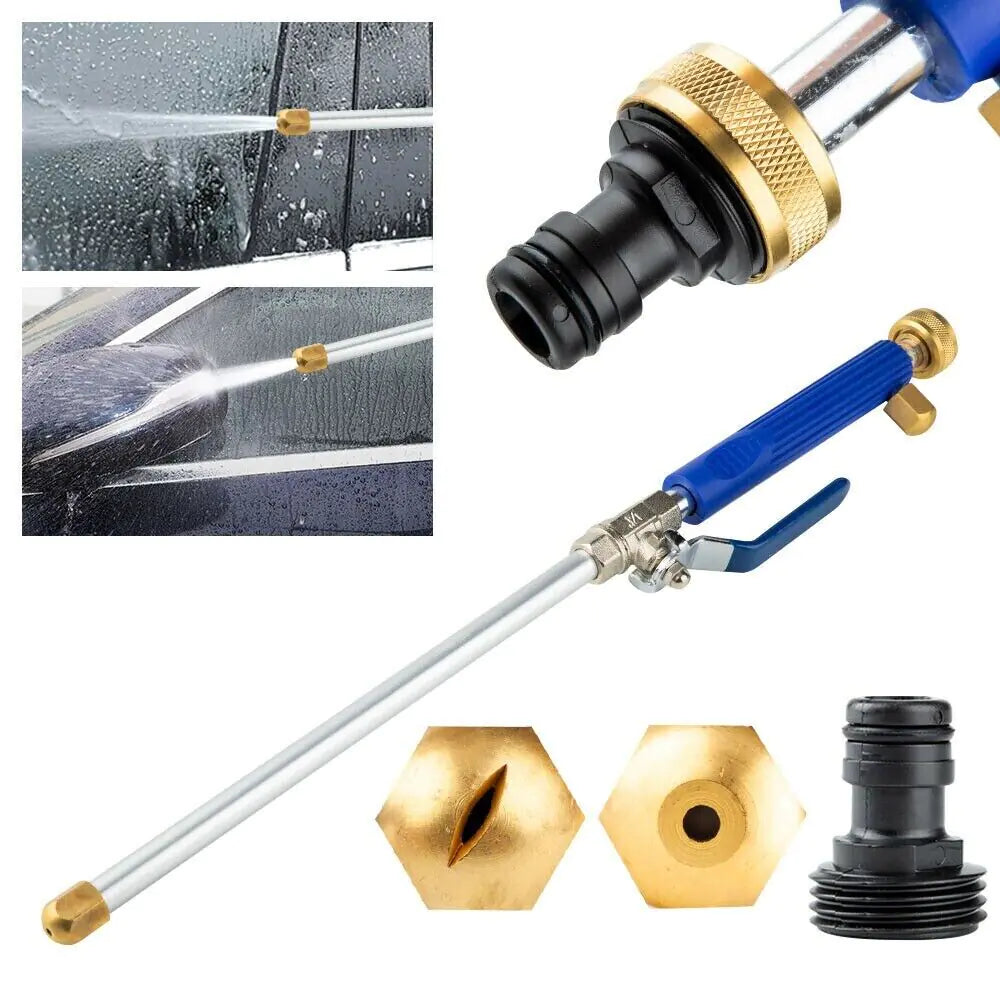 High Pressure Power Washer Water Spray Gun Nozzle Wand Attachment Garden Hose WEM Support (www.WEM.support)