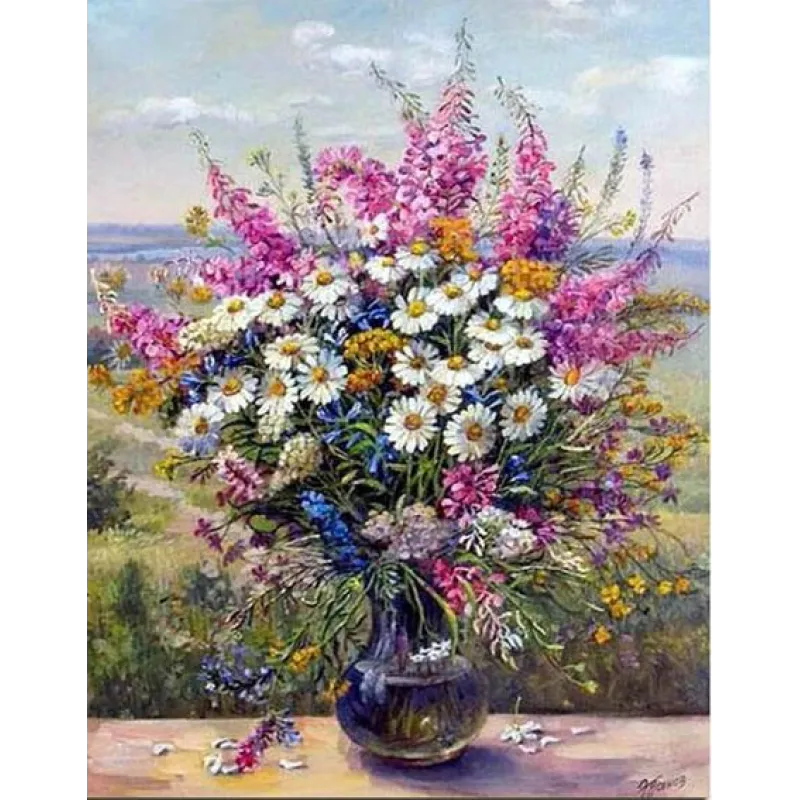 DIY Kit Picture Oil Painting HejK.com Marketplace LLC