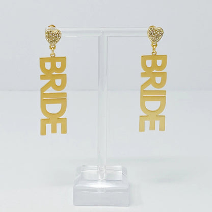 Say I Do Bride Earrings WEM Support (www.WEM.support)