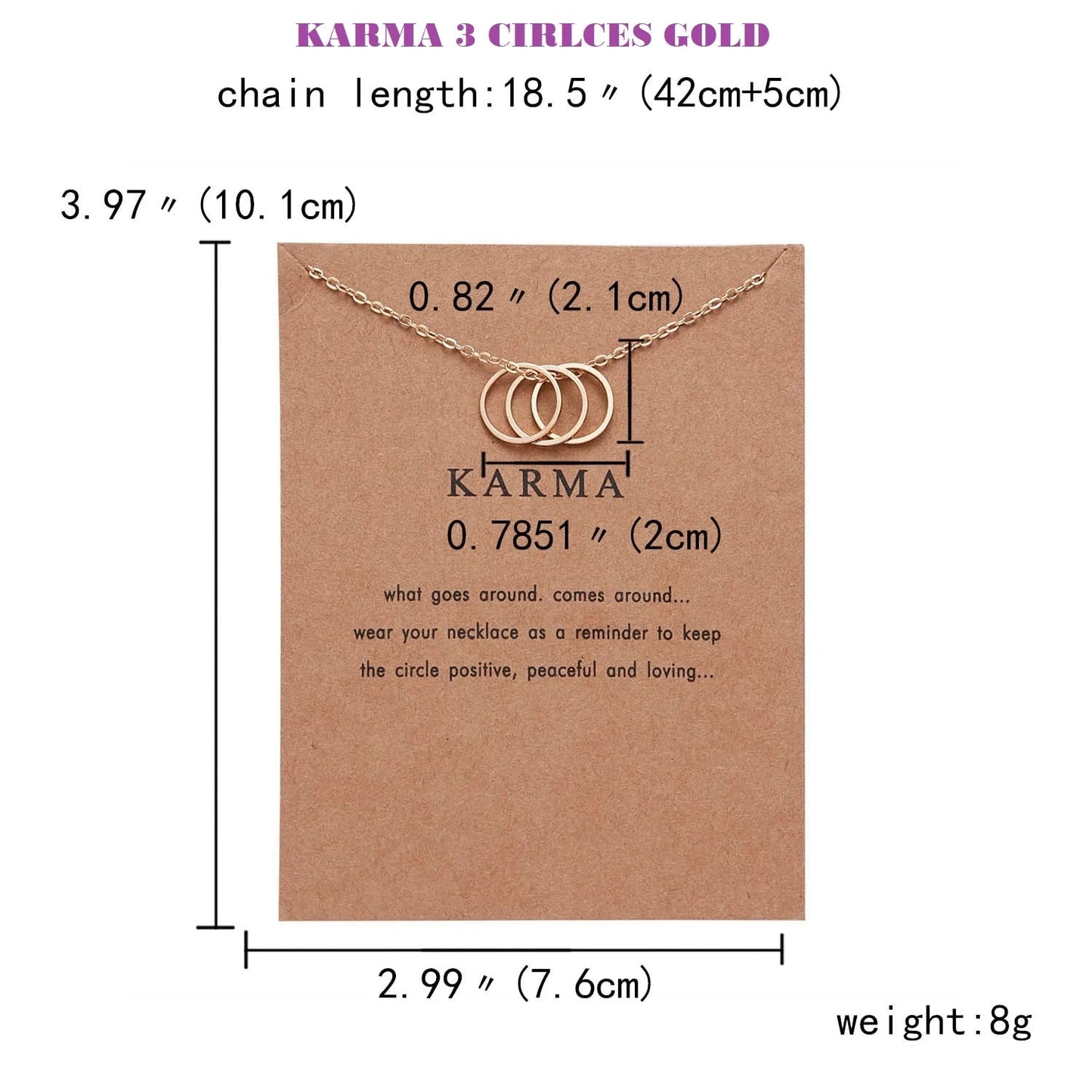 Fashion Gold-color Good Vibes WEM Support (www.WEM.support)