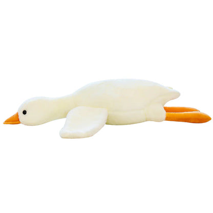 White Geese Plush Toy WEM Support (www.WEM.support)