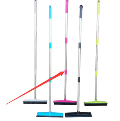 TriPole Dust & Carpet Scraper Broom WEM Support (www.WEM.support)