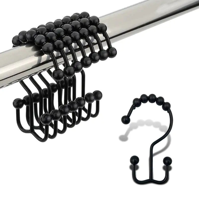 Stainless Steel Mountain-shaped Ball Curtain Hook WEM Support (www.WEM.support)