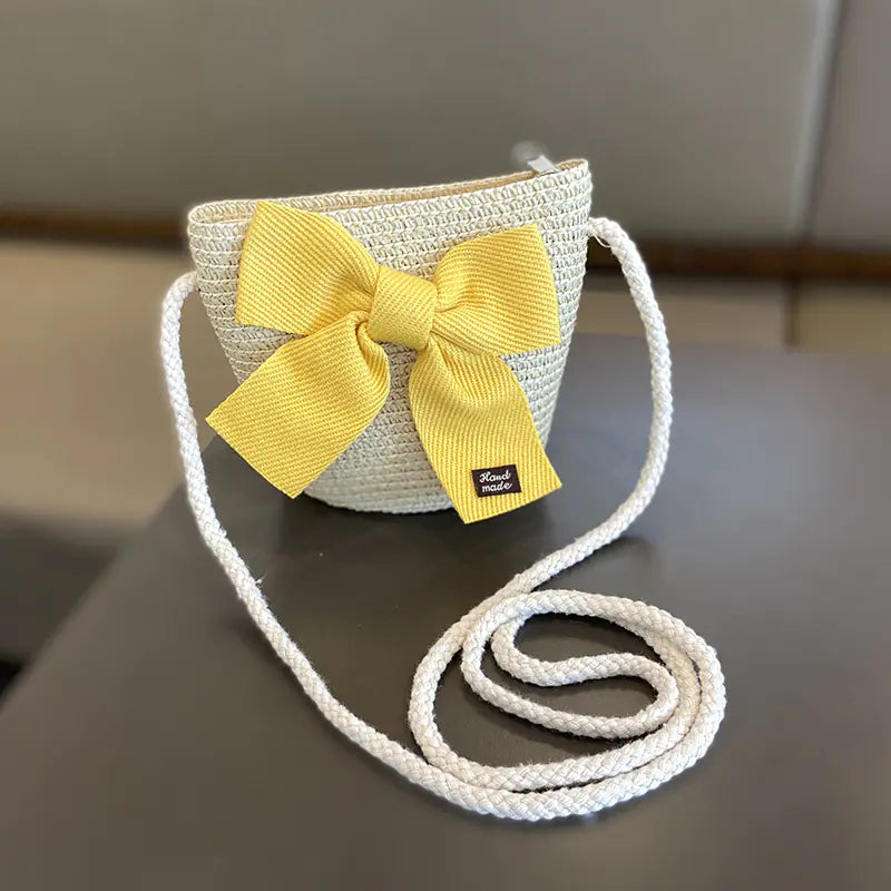 Set Sombrero y Bolso de Paja Niña Verano HejK.com Marketplace LLC