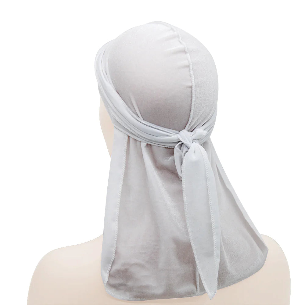 Unisex Velvet Long Tail Beanie WEM Support (www.WEM.support)