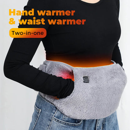 2in1 Electric Menstrual Heating Belt and Hand Warmer WEM Support (www.WEM.support)