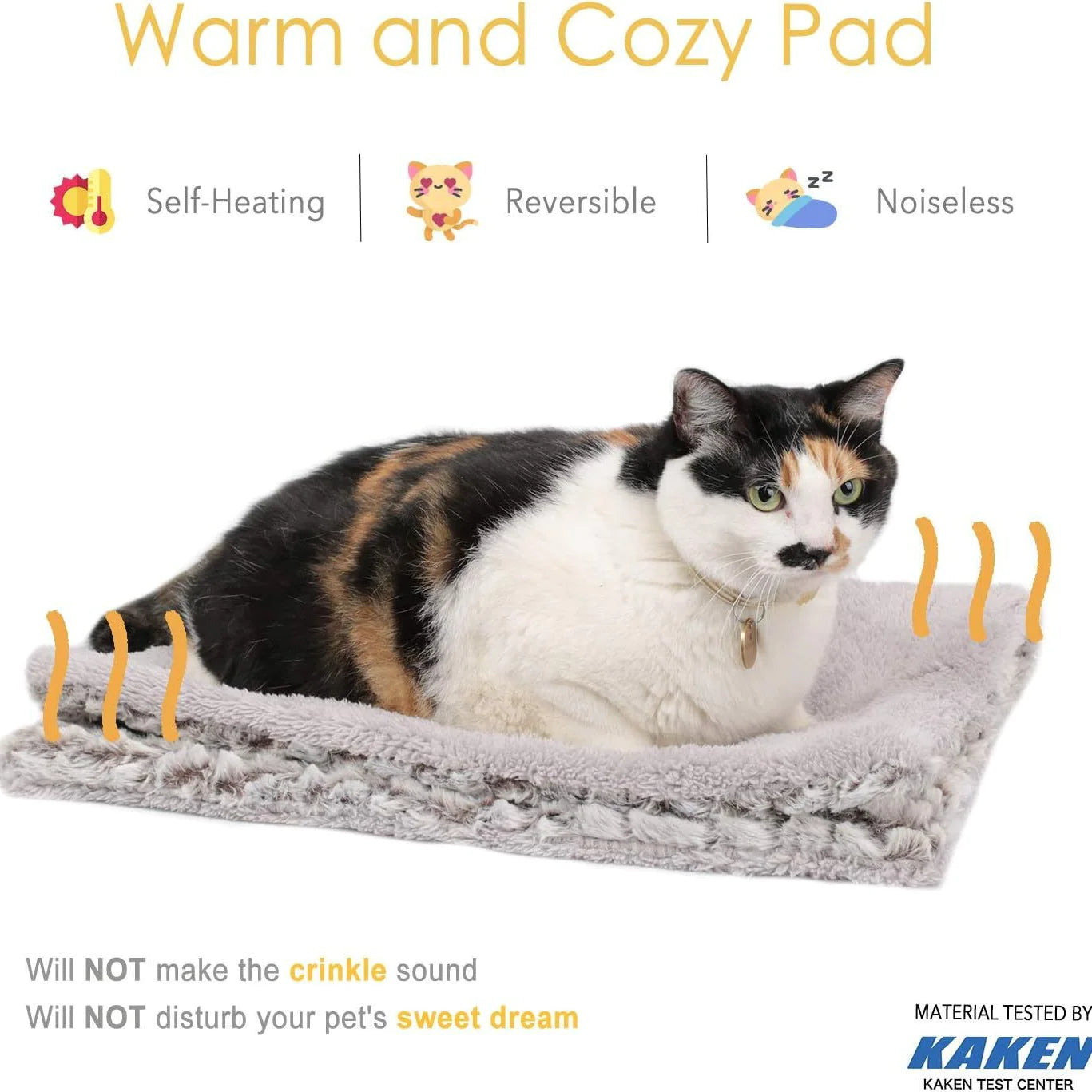 Double-Sided Pet Sleeping Mat Blanket WEM Support (www.WEM.support)