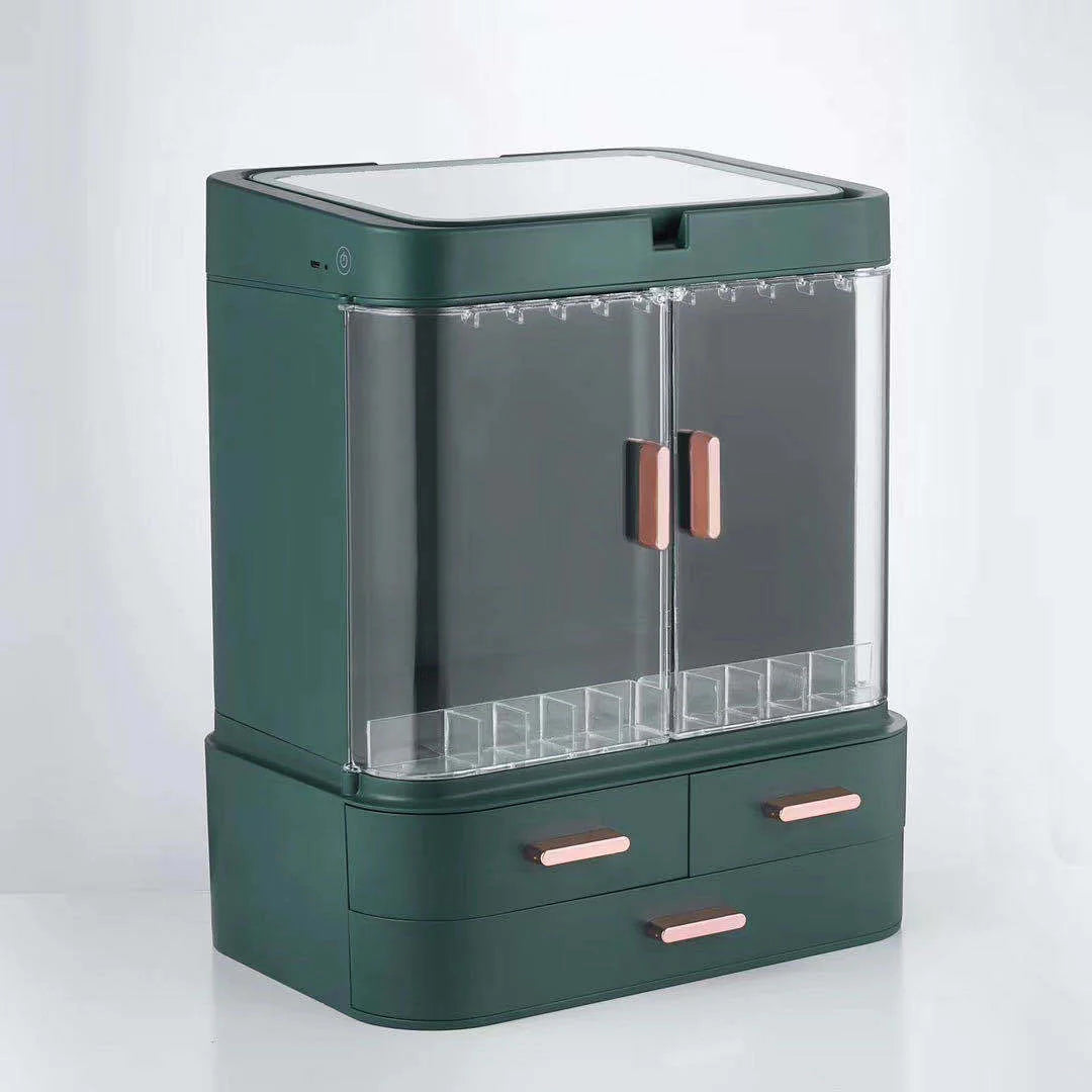 Makeup Box with Mirror WEM Support (www.WEM.support)