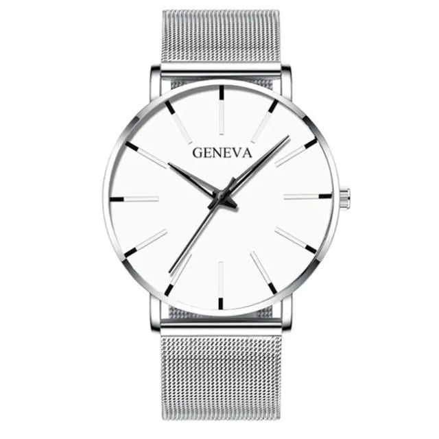Minimalist Men's Fashion Ultra Thin Watch WEM Support (www.WEM.support)