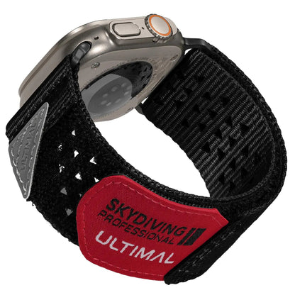 ULTIMAL Ultrawide for Apple Watch Band Ultra/Ultra2 49mm/46mm/45mm/44mm Ultra wide Sport Nylon Band for iWatch Series 9/8/7/6/5/4/SE/SE2 for Women Men Hollow Out Breathable watch band (49/46/45/44mm, Army Green) - Catch Cards