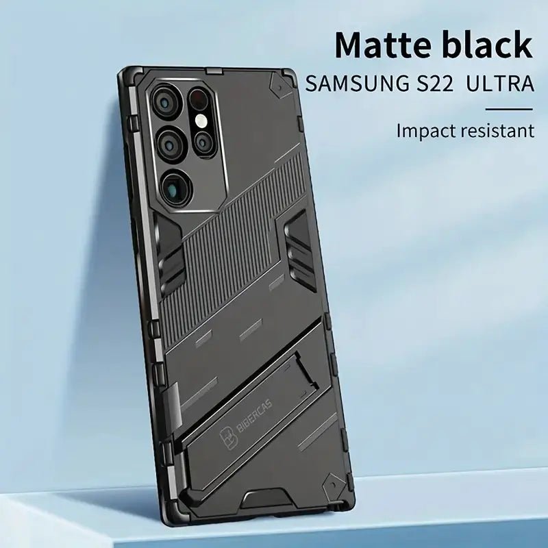 Ultra Anti - Fall Case with Stand for Samsung Galaxy - Catch Cards