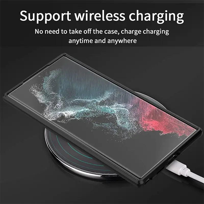 Ultra Anti - Fall Case with Stand for Samsung Galaxy - Catch Cards