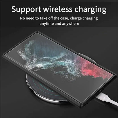 Ultra Anti - Fall Case with Stand for Samsung Galaxy - Catch Cards