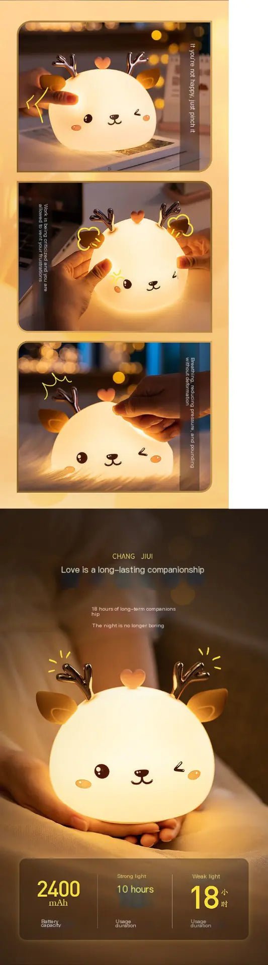 Unicorn Magic LED Night Lamp - Catch Cards