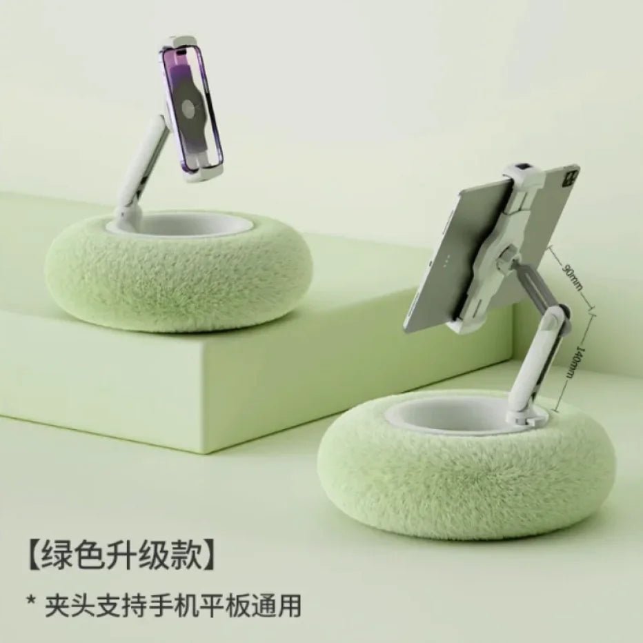 Universal Plush Pillow Stand for Phone & Tablet - Catch Cards