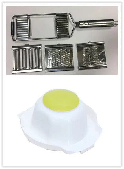 Stainless Steel Grater, Vegetable And Fruit Slicer, Peeler WEM Support (www.WEM.support)