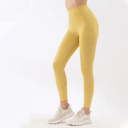 Lulu Nude High-Waist Fitted Yoga Pants HejK.com Marketplace LLC