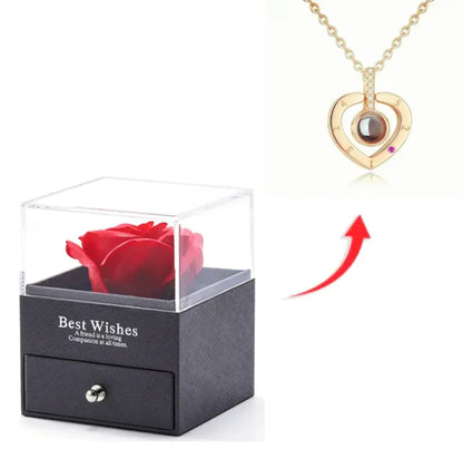 Copper Heart Pendant Necklace