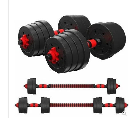 Men's Fitness Equipment Rubberized Dumbbell Household Kettlebell Removable Barbell WEM Support (www.WEM.support)