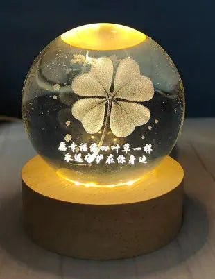 USB Crystal Ball Night Light - Catch Cards