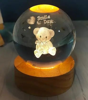 USB Crystal Ball Night Light - Catch Cards